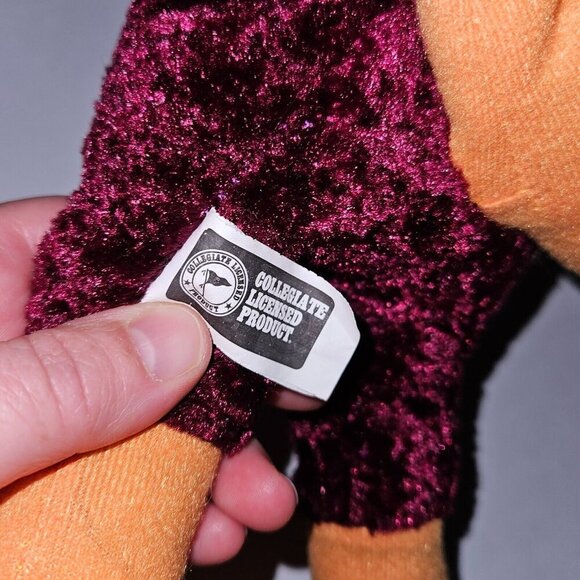 Hokie Bird Plush VT Virginia Tech Mascot 16" Stuffed Toy Factory Collegiate - Picture 6 of 10